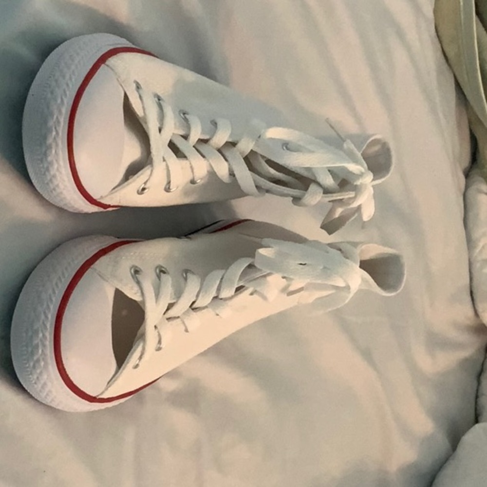 white converse